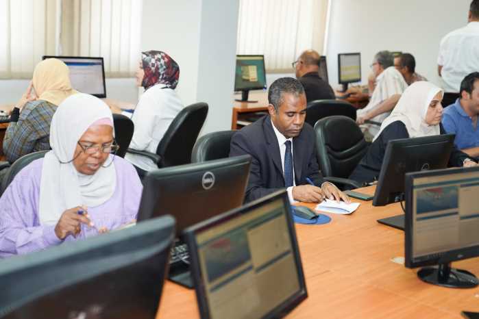 The Institute of National Planning holds a training course on the employee self-service system for members of the administrative staff of the institute